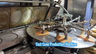 Sugar Cone Production Line automático