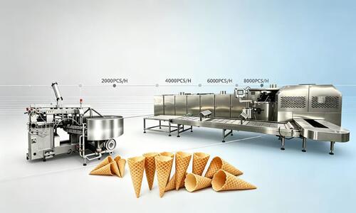 último blog de la empresa sobre ¡Cómo elegir la máquina de helados con cono adecuada para su capacidad de producción!