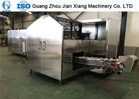 Cadena de producción grande de máquina de la hornada del cono de helado de la capacidad garantía de 1 año