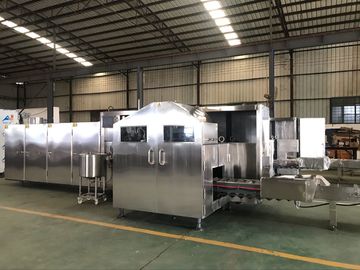 Un buen precio. Cono completamente automático del buenazo que hace la máquina de la máquina/de la preparación de galletas del cono en línea
