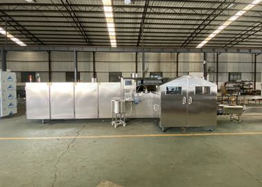 Un buen precio. Cadena de producción completamente automática del cono de helado con el material del acero inoxidable en línea