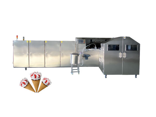 Un buen precio. Galleta Sugar Cone Making Machine del PLC 5000pcs/h 120m m en línea
