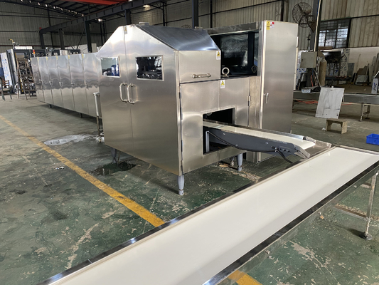 Un buen precio. instalación de producción rodada auto del cono de helado de la máquina del cono del azúcar 3.37Kw en línea