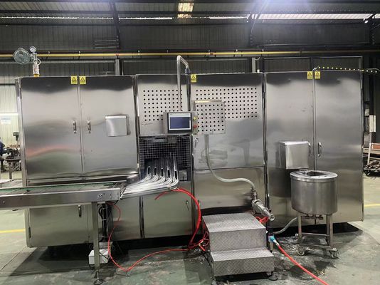Un buen precio. 5000pcs/H Crispy Wafer Cone haciendo máquina Maíz Cone Maker ahorrar espacio en línea