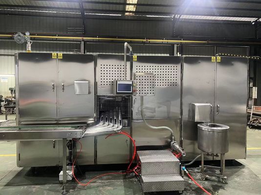 calidad Máquina para la fabricación de cono de obleas de aire comprimido de 0,6 MPa 11-13 kg/h Consumo de gas Fábrica