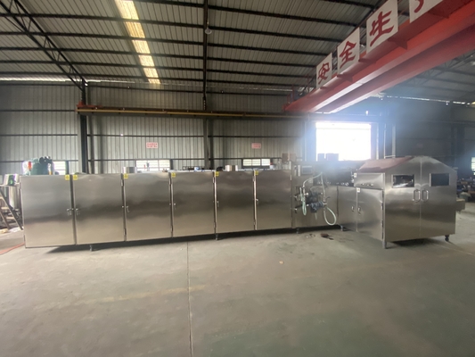 Un buen precio. cadena de producción del cono de helado de 380V 16kg/H 135m m temperatura ajustable en línea