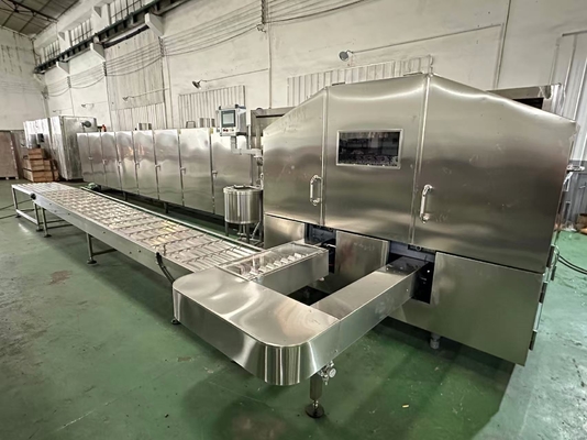 Un buen precio. Solución comercial ideal para la producción a gran escala de mini conos de azúcar, Control PLC East, 11000 piezas de producción por hora en línea