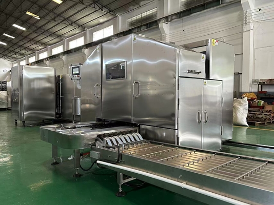 Un buen precio. Línea de Máquina de Conos de Azúcar Completamente Automática con Control SIEMENS/DELTA PLC, Construcción en Acero Inoxidable 304 – Higiene y Durabilidad en línea
