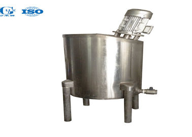 Un buen precio. Cadena de producción de pared doble del cono de helado del mezclador industrial Legged del talud 4 en línea
