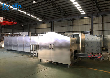 Un buen precio. Cadena de producción del cono de helado SD80-61x2, máquina automática L12.2xW2.1xH2M del cono en línea