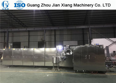 La cadena de producción comercial del cono del azúcar, hace un túnel el fabricante industrial SD80-61x2 del cono de la galleta