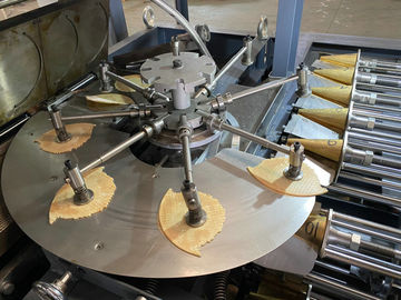 Un buen precio. Cadena de producción de alta velocidad del cono de helado para la fábrica de los snacks, fábrica de la bebida en línea