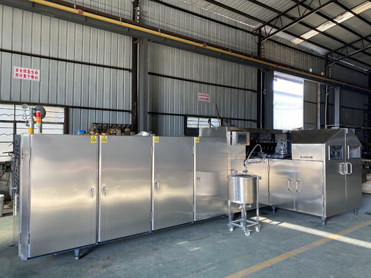 Un buen precio. línea multifuncional automático lleno de 10kg/H Sugar Ice Cream Cone Production en línea