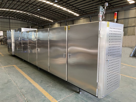 Un buen precio. Máquina automática del cono de helado del consumo 8kg/H del LPG en línea