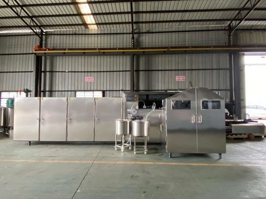Un buen precio. Máquina de la preparación de galletas del cono de helado de L6.6xW2.1xH2m con el sistema del PLC en línea