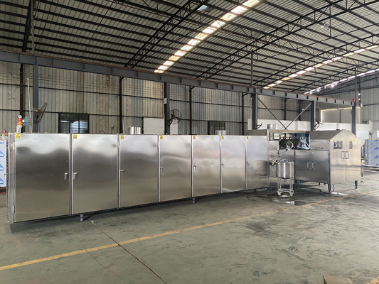 Un buen precio. cadena de producción del cono de helado de la oblea 3800pcs/H multifuncional en línea